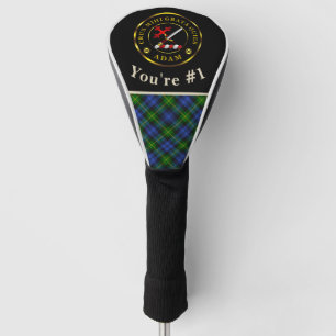Adam Clan Crest Golf Personalised Head Cover