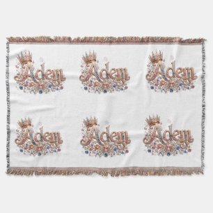 Adam Crown Cosy Throw Blanket
