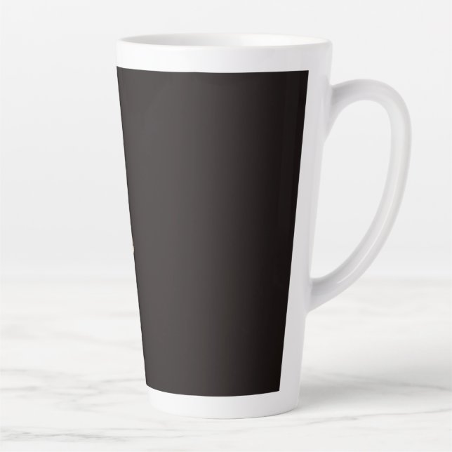Adam Crown Custom latte Mug (Right)
