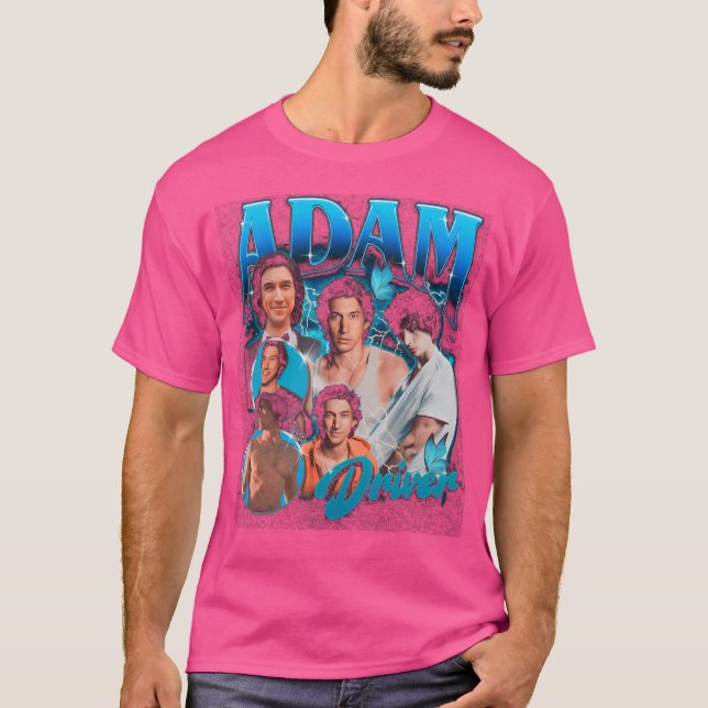 Adam Driver  Retro Bootleg Style T-Shirt (Front)