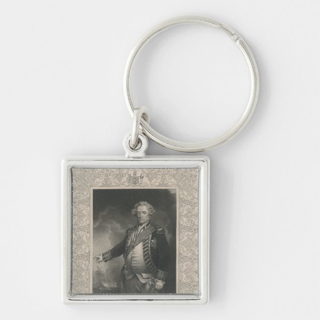Adam Duncan, 1st Viscount Duncan of Camperdown Key Ring (Front)