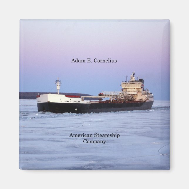Adam E. Cornelius magnet (Front)