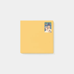 ADAM & EVE PILGRIMS, BIBLICAL WHIMSY THANKSGIVING POST-IT NOTES