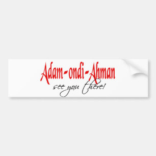 Adam Ondi Ahman Bumper Sticker