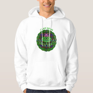 Adam Scottish Tartan Celtic Thistle Hoodie