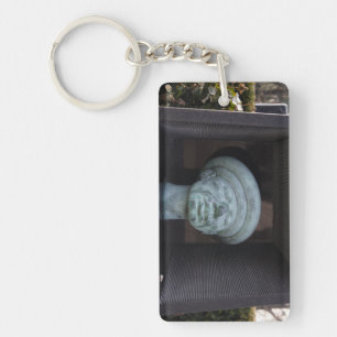 Adam - Sculpture On Rudolf Hausner's Grave Key Ring