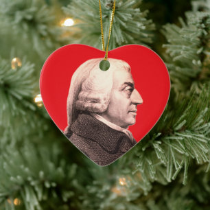 Adam Smith Ceramic Tree Decoration