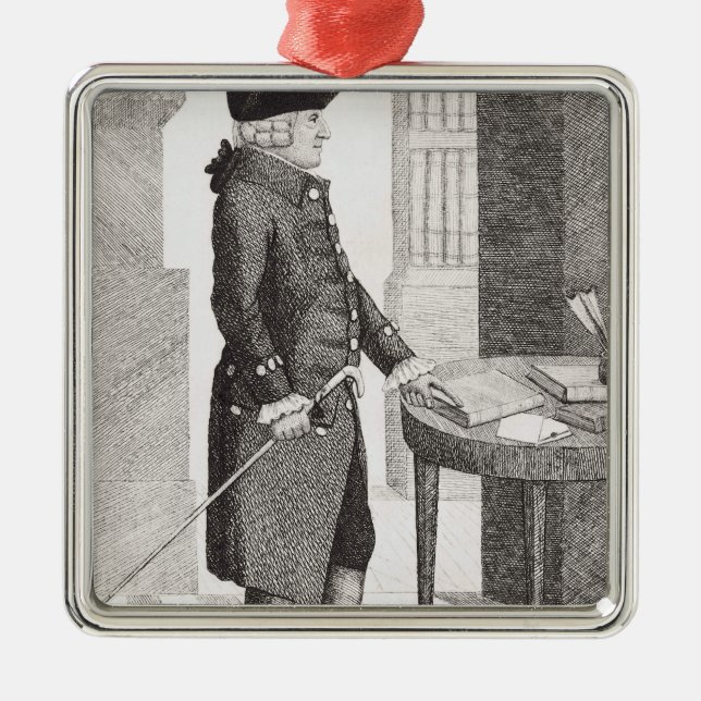 Adam Smith Metal Tree Decoration (Front)