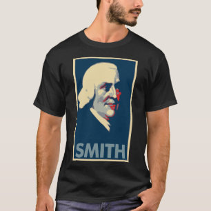 Adam Smith Poster Political Parody T-Shirt