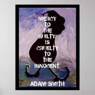 Adam Smith -  Quote - Poster