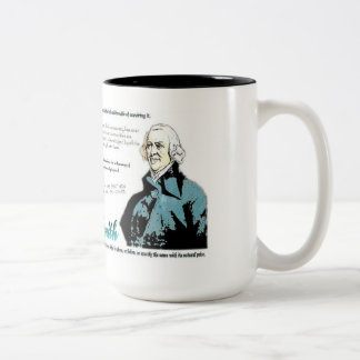 Adam smith Quotes Two-Tone Coffee Mug