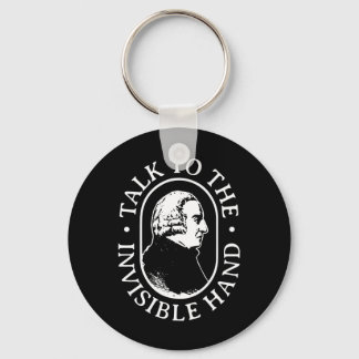Adam Smith Talk To The Invisible Hand Economics Te Key Ring