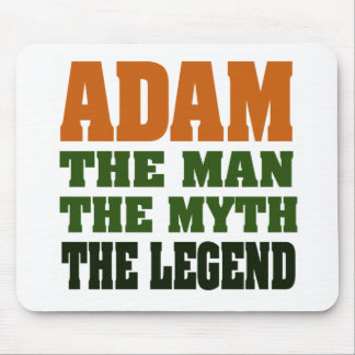 Adam - the Man, the Myth, the Legend! Mouse Mat