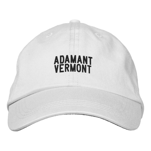 Adamant Vermont Hat (Front)