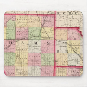 Adams, Brown, Pike counties Mouse Mat