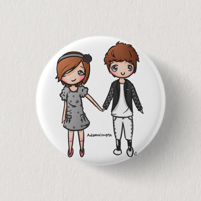 Adams Couple Button (Front)