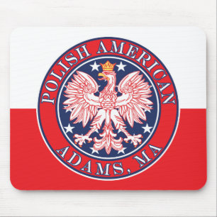 Adams Massachusetts Polish Mouse Mat