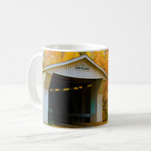 Adams Mill Old Covered Bridge, Indiana Coffee Mug