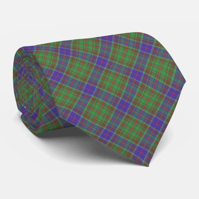 Adams Tartan tie (Rolled)