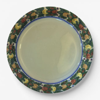 Adams TitianWare Della Robbia c1900 hand painted Paper Plate