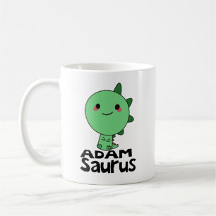 Adamsauraus, Personalised Mug with Name – Adam’s C