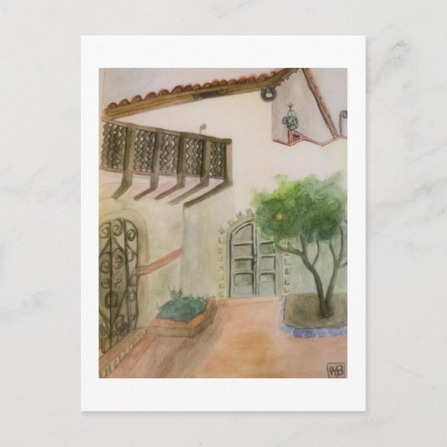 Adamson House #3 Postcard (Front)