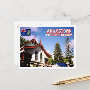 Adamstown - Pitcairn Islands - Postcard