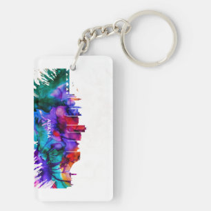 Adana Skyline Key Ring