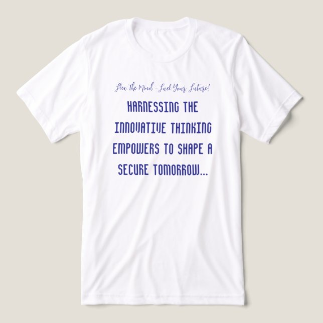 Adapt and React To The Changing Skies Tri-Blend Shirt (Design Front)