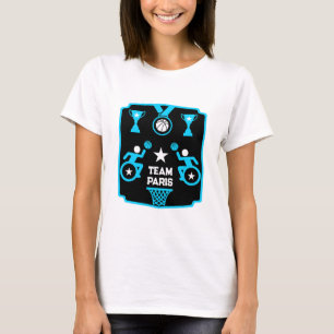 Adaptive Disabled Basketball T-Shirt