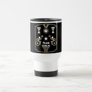 Adaptive Disabled Basketball Travel Mug