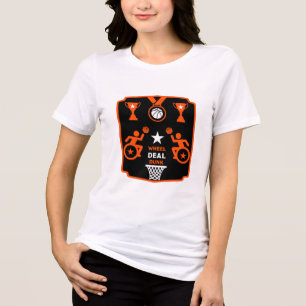 Adaptive Disabled Basketball Tri-Blend Shirt