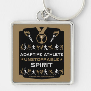 Adaptive Disabled Sports Gift Key Ring