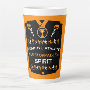 Adaptive Disabled Sports Gift Latte Mug
