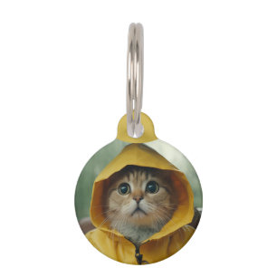 Add 1 Photo with Custom Text on the Back Pet Tag