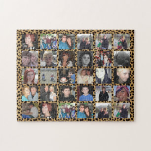 Add 30 Pictures Photo Collage Jigsaw Puzzle