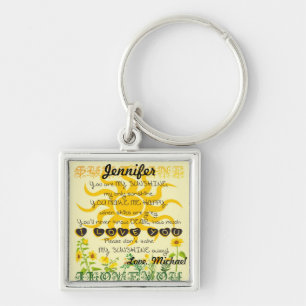 Add a Name   You are my Sunshine Key Ring