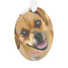 Add A Photo And Any Text On Back Holiday Ornament