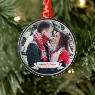 Add-A-Photo - Christmas Ornament - Premium Round