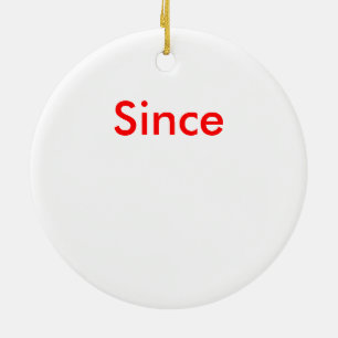 Add a Sober Date to this Christmas Ceramic Tree Decoration