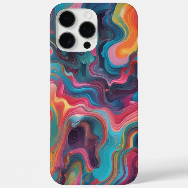Add a Splash of Colour: Abstract the Bold & Creati Case-Mate iPhone Case (Back)