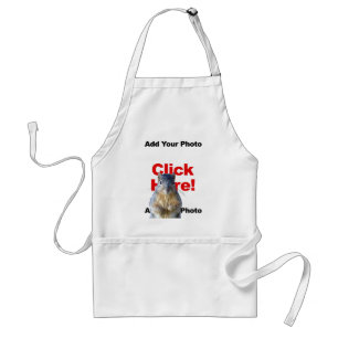 Add A Squirrel Custom Photo Apron