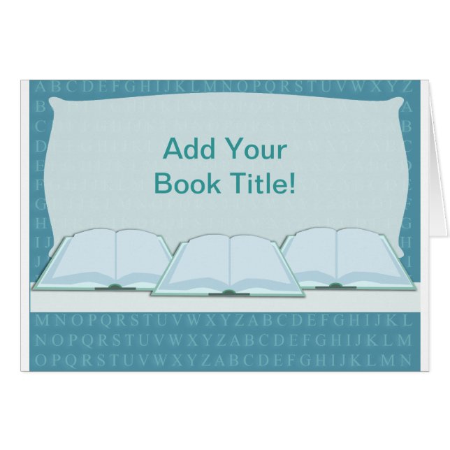 Add A Title Promotional Author Custom Art (Front Horizontal)