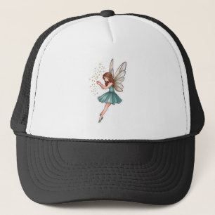 Add a touch of enchantment to your day with this w trucker hat