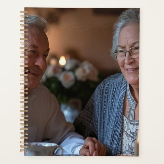 Add Anniversary Photo Customise Planner (Front)