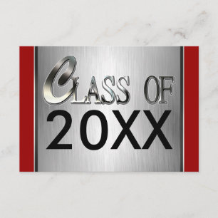 Add Any Colour & Year Graduation Party Invitations