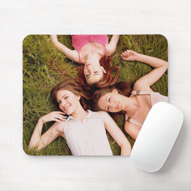 Add Any Photo Personalised Mousepad  (With Mouse)