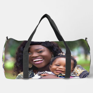 Add Baby Photo Customize Personalize Duffle Bag