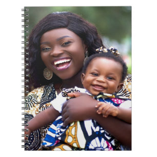 Add Baby Photo Customize Personalize Notebook