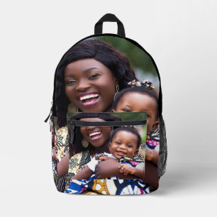 Add Baby Photo Customize Personalize Printed Backpack
